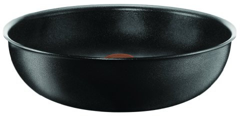 Tefal Ingenio L6501942 Induktions-Wok, antihaftbeschichtet, 28 cm, Schwarz