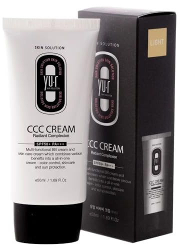 Yu.r Skin Solution CCC Creme Farbwechsel-Creme 4 Funktionen LSF50+ PA+++, hell