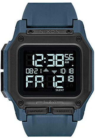 Nixon Montre Regulus, Gris Ardoise, Plastique et Verre