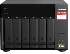 QNAP TS-673A-8G 6 Bay High-Performance NAS with 2 x 2.5GbE Ports and Two PCIe Gen3 Slots