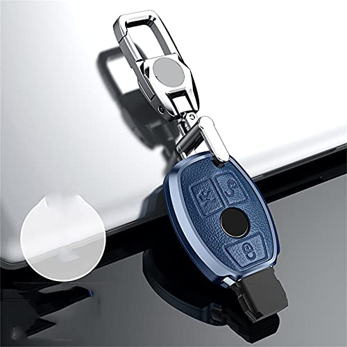 VIdisp Leder Autoschlüsseletui, passend für Mercedes Benz CLS CLA GL R SLK AMG ABCs Klasse