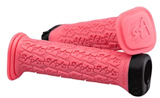 Sixpack 1st Ride Lock-On Fahrrad Schraubgriffe pink/schwarz