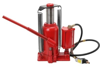 SUDEG Hydraulischer Stempelwagenheber mit 20T Hubkapazität,Druckluft-Hydraulik-Wagenheber,Pneumatischer Wagenheber