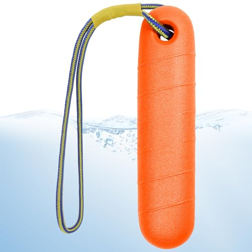 Hundespielzeug, Schwimm Spielzeug für Hunde, Interaktives Hundespielzeug | 22cm Trainieren und Apportieren im Wasser, Hundetraining with Nylon Rope, Hunde Spielzeug für Mittelgroße, Große Hunde
