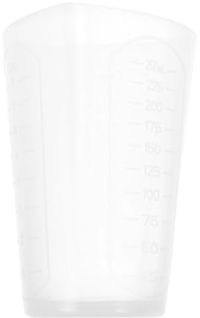OSALADI Gobelet Doseur Silicone Gradué pour Mélanger Résine Époxy Colle Et Liquides Flexible Facile à Nettoyer Utiliser