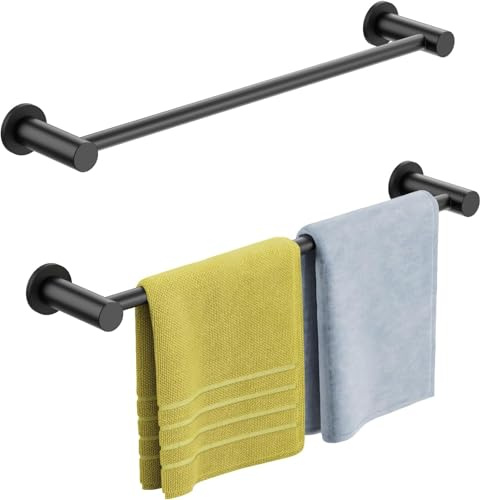 ULIBERMAGNET Magnetisk handdukshållare, justerbar magnetisk handdukslist med anti-slipfunktion, för klassrums-vita tavla, kylskåp, diskmaskin, tvättmaskin (2-pack)