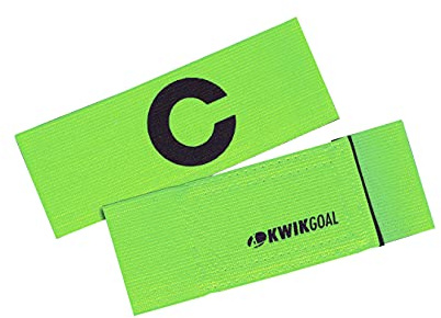 Kwik Goal Captain C Arm Band, Green