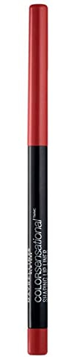 Maybelline New York, Perfilador de Labios, Color Sensational, Tono 90 - Brick Red