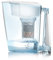 Filtro de agua MAUNAWAI® Premium Bio, incluye 1 jarra de agua + 1 cartucho filtrante y almohadilla de filtro (para 3 meses) - Blanco, filtro de agua potable + jarra con filtro