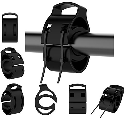 Lichifit Universale Fahrradlenker-Halterung, Silikon, für Garmin Forerunner GPS-Uhr, TomTom Polar, Suunto GPS-Sportuhren