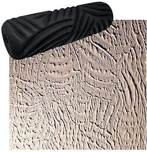 Drywall Texture Pattern Roller for Decorative Paint Texturing - Basket Weave Style