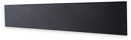 Adax Convector de pared inteligente Neo L, control por smartphone, bajo consumo, protección contra salpicaduras, altura 210 mm, 400 W, protección contra heladas, color gris, IP24C, clase II