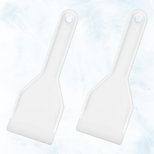 WKRTDY Set di 2 raschietti e Palette per Il Ghiaccio per frigoriferi e congelatori, Compatibile con Numerose Marche Come Electrolux, Samsung, Indesit e Haier
