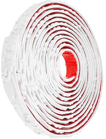 HOMSFOU Banda De Para Muebles Moldura Adhesiva Resistentes Decoración De Cantos Fácil De Instalar