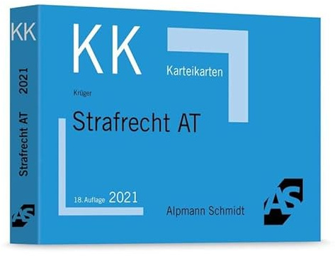 Karteikarten Strafrecht Allgemeiner Teil