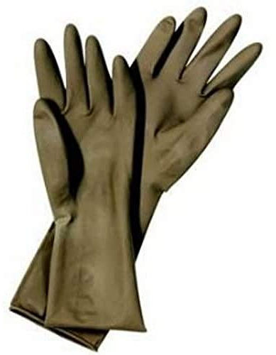Matador - Guantes de látex reutilizables (1 par, talla 7,5, 20,5 cm)