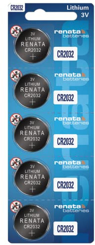 Renata 50 x CR2032 Batteries Lithium Coin Cell Battery