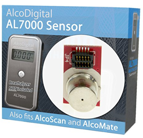 AlcoDigital AL7000 Breathalyser Replaceable Sensor MG/L