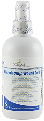 Microdacyn 60 SPRAY Woundcare 250ML I Elektrolysierte Lösung Zur Wundversorgung I Wundbehandlungsflüssigkeit I Auch Für Verbrennungen 1. Und 2. Grades