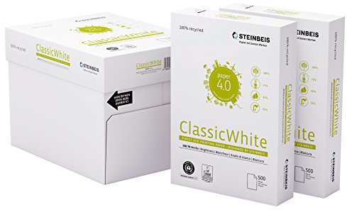 Steinbeis ClassicWhite DIN A3-5 x 500 Blatt - weiß - Multifunktionspapier - 80 g/m²