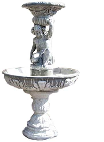 Steinbrunnen Springbrunnen Brunnen Kaskadenbrunnen Zierbrunnen Beckenbrunnen Wasserspiel Gartenbrunnen Höhe: 180cm