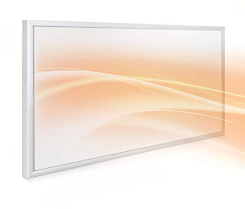 180W Far Infrared Panel Heater - Electric Heater Panel - Wall Mounted - Slim Panel Heater - Indoor, Domestic, Living Room, Bedroom, Bathroom, IP54 Splash Proof, (A++)