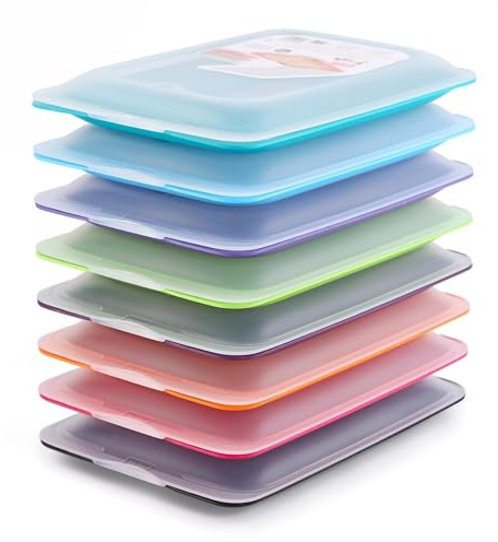 Porta Embutidos y Alimentos Sistema Fresh, Conservación Optima de Lonchas en Nevera (8X Surtidos)