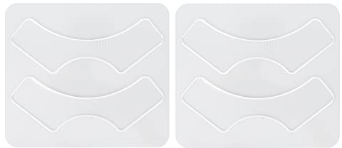 Patch Anti-rides à Lèvres Transparent pour Hommes Femmes, Tampon à Lèvres Supérieur en Silicone Réutilisable pour Raffermir la Peau, Réduire les Rides Fines, 2 Paires de Tampons Anti-rides à Lèvres Po