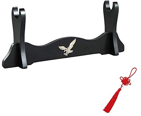 Waffenständer Schwertständerhalter Schwerthalter Waffenständer Klassischer Waffenständer Katana Genji Samurai Schwertklinge Mittelalterlicher Schwertständerhalter Schwertständer (Größe: A) (A) Schwert