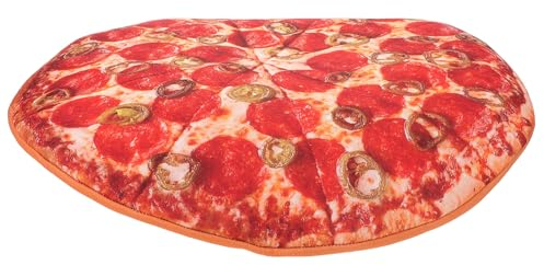 ABOOFAN Plush Pizza Party Hat Novelty Adult Headwear for Carnival Funny Carnival Party Hat