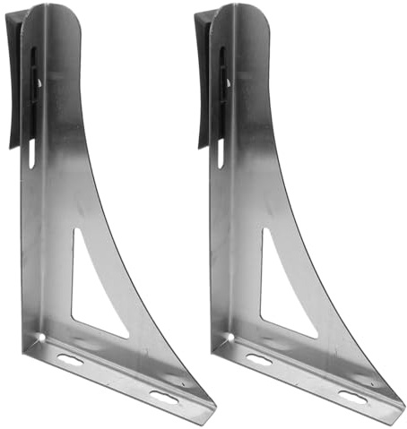 Hemobllo Staffa Scaldabagno in Acciaio Inossidabile 11.81X6.69X1.18In Supporto Montaggio a Parete Universale Per Scaldabagni Elettrici Design Compatto Per Pareti Cave E Spazi Ristretti