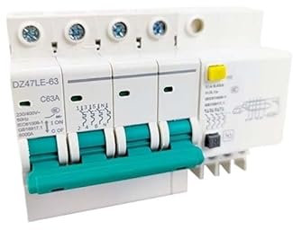 GFDSGRE Disjoncteur Disjoncteur Interrupteur Principal 1P 2P 3P3P+N 4P AC400V MCB Disjoncteurs(3P N,80A)