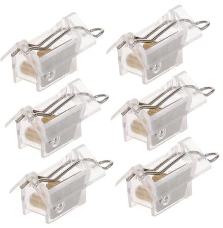 Sosoport 6pcs Roman Shade Cords Lock Mechanism Blind Cords Holder for Venetian Blinds Window Parts