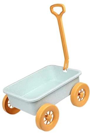 RCGOFOLLOW Byggfordon Tryckleksak Lämplig För Barnvagnar Strandsandspel Sommar Som Till exempel Sandhinkar. Lätta Och Bärbara Byggfordon Tryckleksak Dragbil 5 6 7 , Blå , 30.5x25.8x15 cm