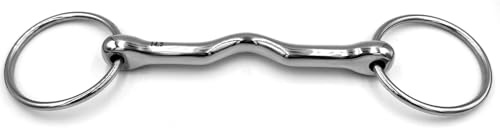 ES0240 Ringtrense Stange Cambridge Zungenfreiheit Edelstahl 65/14mm, 13.5cm