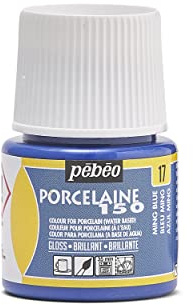 Pebeo - Pittura per Porcellana, 45 ml, 150 China, Colore: Blu Ming
