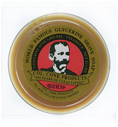 Colonel Conk Bay Rum Shaving Soap 2 oz(Pack of 3)