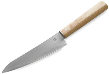 Shizu Hamono Officemesser Petit Yuri, Klinge 14 cm, Japan. Leicht, scharf, pflegeleichter Holz-Griff laminiert. Geschenk-Verpackung