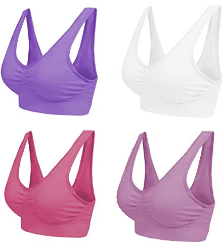 Boolavard TM Reggiseno delle Donne Senza Giunte del Reggiseno Libero Crop Top Vest New Reggiseni Sportivi Bandeau Comfort Comfy
