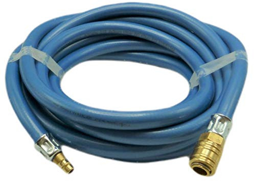 Druckluftschlauch PVC PUNA Pressluftschlauch Lackierschlauch Druckluft Kompressor Garnitur Ø6mm 20bar (13m)