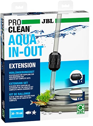 JBL PROCLEAN AQUA IN-OUT EXTENSION 6142400, Verlängerungsschlauch für PROCLEAN AQUA IN-OUT Wasserwechselset, 8 m lang