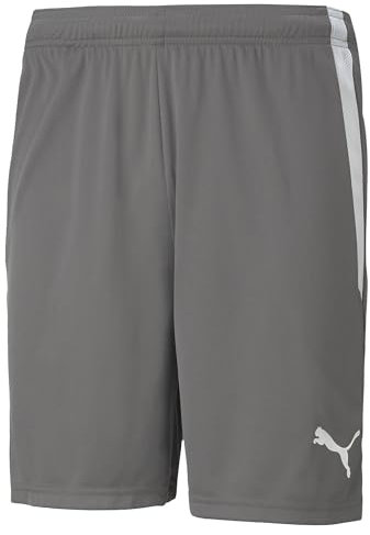 PUMA unisex - vuxen Kort Teamliga shorts, Rökt pärlpuma, M