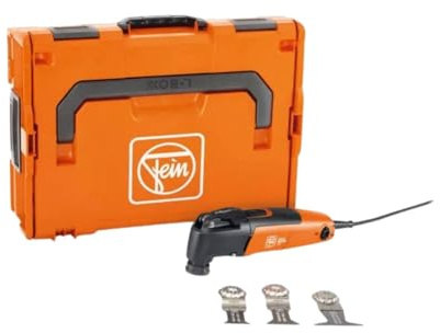 Fein MultiMaster MM 300 Plus Start für Innenausbau und Renovierung - Starlock Plus Halterung, QuickIn System, variable Drehzahlregelung, Metall Antriebskopf - 72297264090