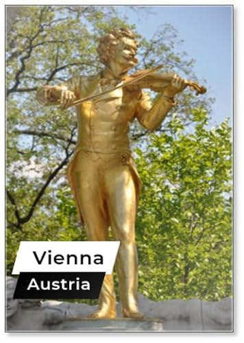 Kühlschrankmagnet Wien Design 6