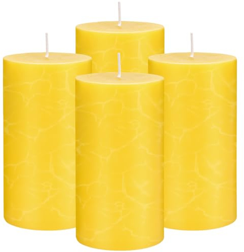 Citronella Candles Outdoors Large, 4 Packs Lemongrass Scented Candles Indoor - 160 Hours Long Burning 100% Natural Soy Wax for Home Garden/Camping/Patic/Travel/BBQ