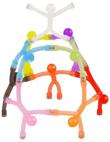 Magneti colorati per frigorifero, 10 Pezzi, graziosi magneti decorativi per frigorifero, Magnetiche Uomini per Persone Giocattoli Divertenti da Viaggio, Per Frigo Ufficio Scuola Casa, Bambini Adulti