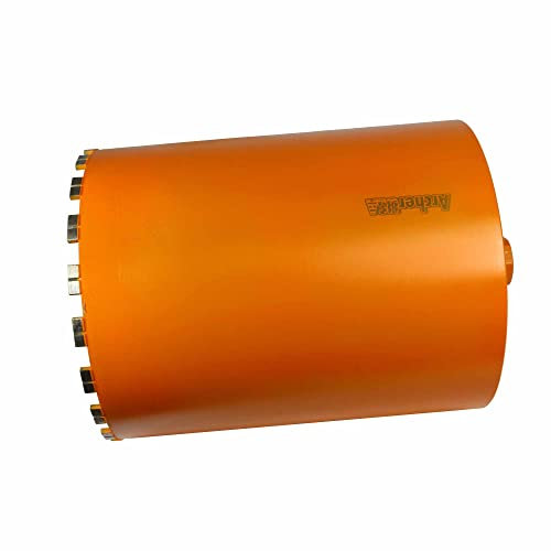 Archer PRO 12 in. Diamond Turbo Core Drill Bit for Concrete Drilling, Masonry, and Cinder Block Drilling - Use with Core Drill Stand Rig, Concrete Drill Bit, and Concrete Hole Saw.