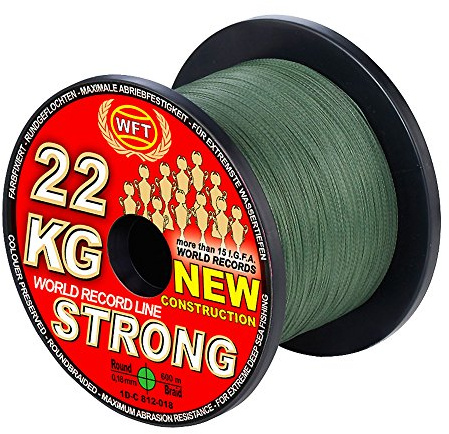 WFT KG Strong Schnur 600m 0,25mm 39kg
