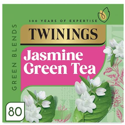 Twinings Jasmine Green Tea, 80 Tea Bags