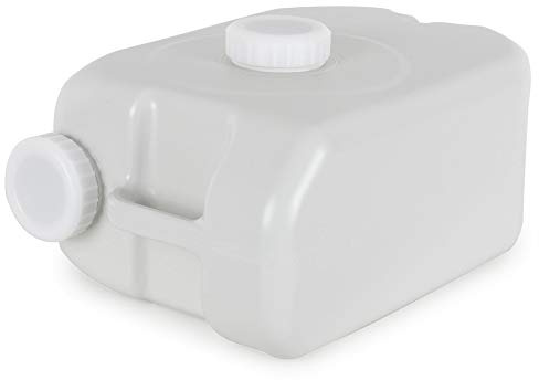 Stagecaptain AWB-24 Quixie Abwasserbehälter - Abwasser-Auffangbehälter für Quixie-Waschbecken - 24 Liter Fassungsvermögen - Aus robustem PE-Kunststoff - Leicht zu entleeren - Grau